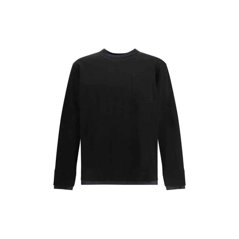 Sacai Cotton Long Sleeve Jersey