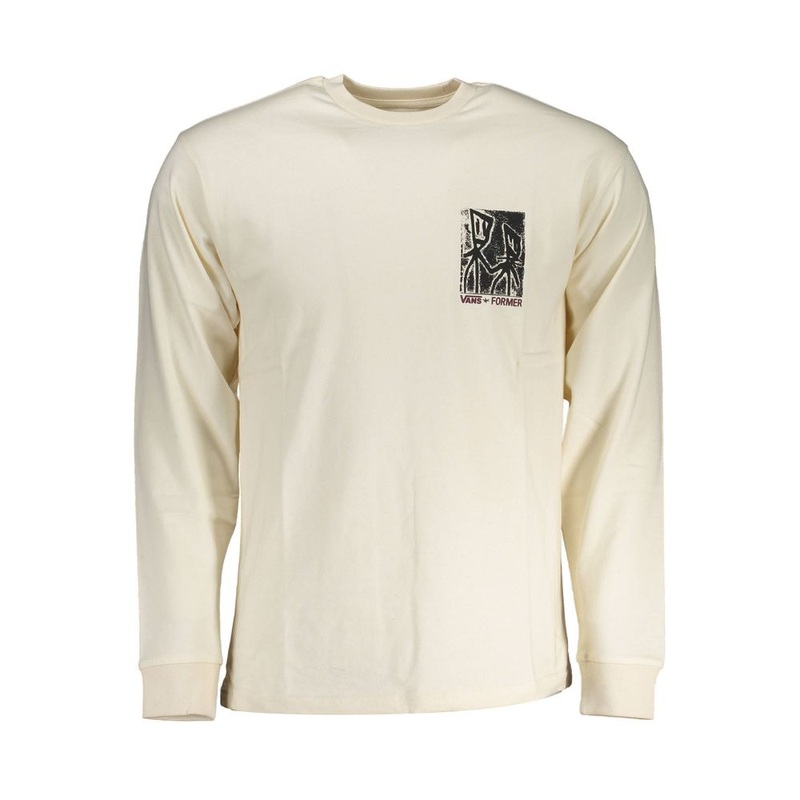 Vans White Cotton T-Shirt|S|M