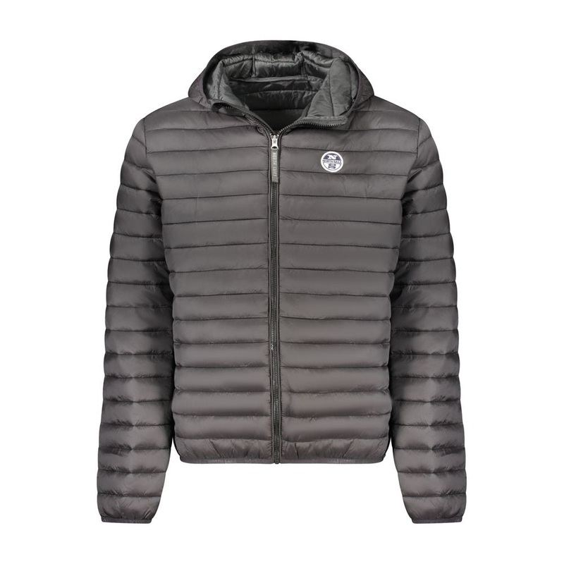 North Sails Black Polyester Men Jacket