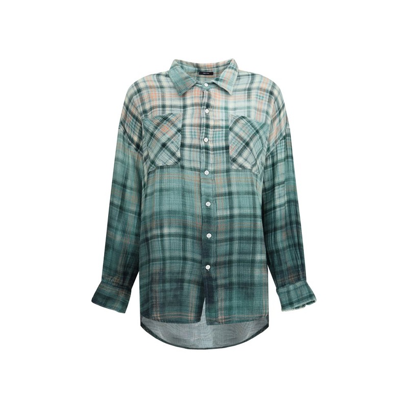 R13 Check Shirt|XS