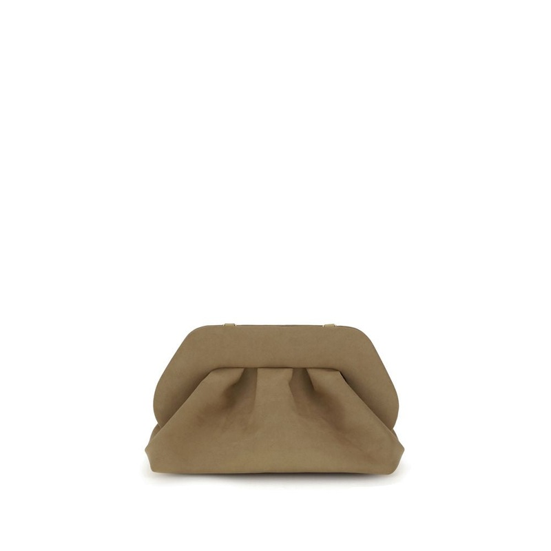 THEMOIR Bios suede Clutch Bag