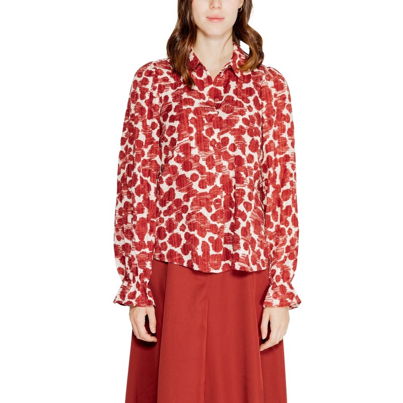 Vero Moda Red Polyester Shirt|IT44|L