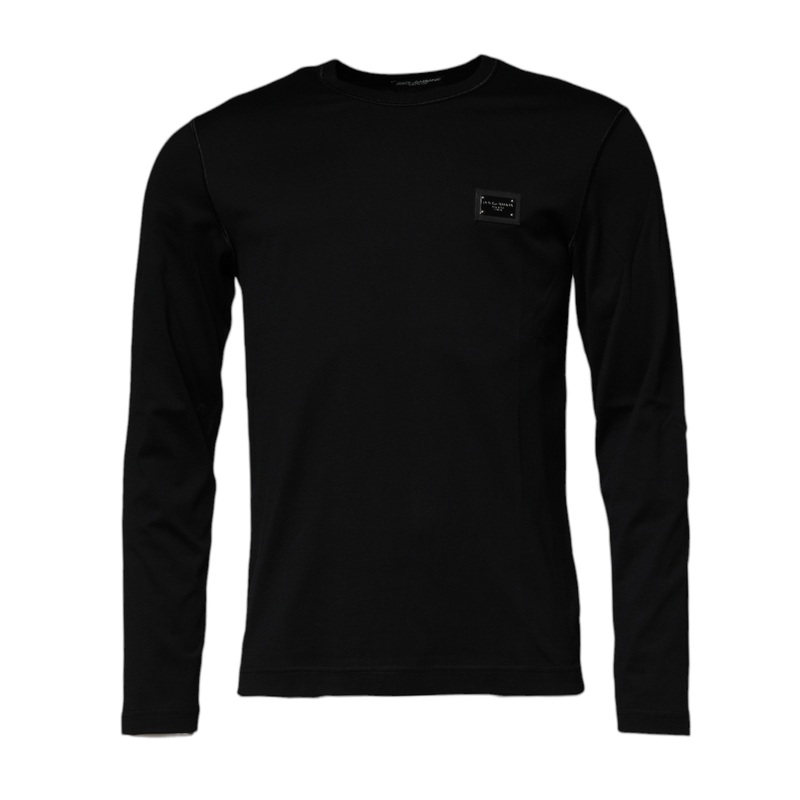 Dolce & Gabbana Maroon Cashmere Crew Neck Pullover Sweater