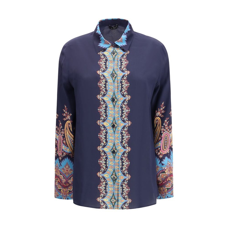 Etro Silk Shirt Paisley print|IT40 | M|IT44 | L|IT42 | L