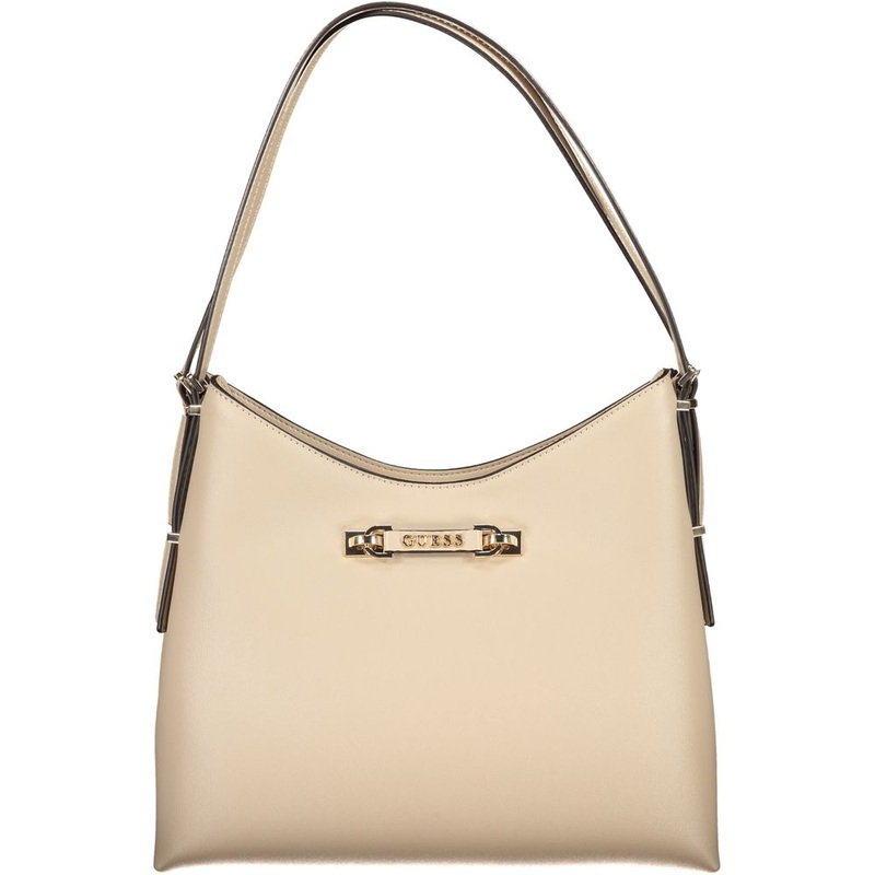 Guess Jeans Beige Polyethylene Women Handbag