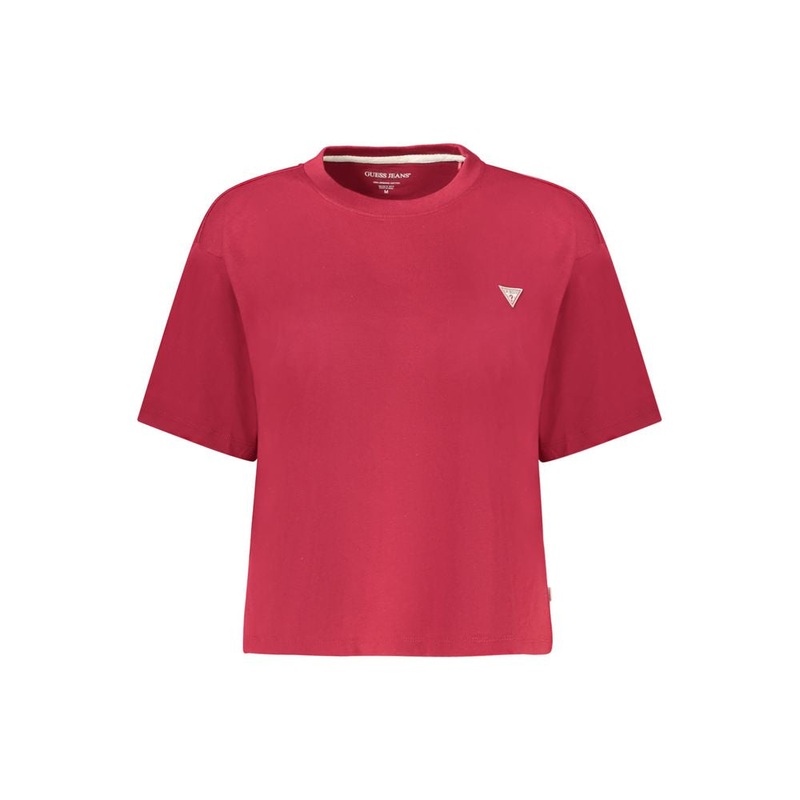 Guess Jeans Red Cotton Women Top