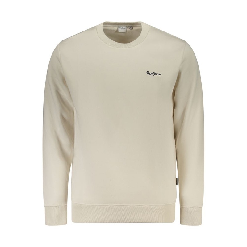 Pepe Jeans White Cotton Men Sweater