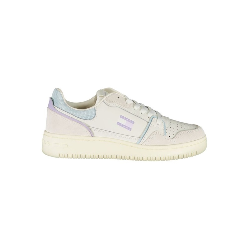 Tommy Hilfiger White Leather Women Sneaker