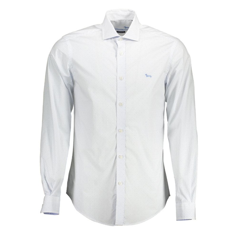 Harmont & Blaine White Cotton Shirt