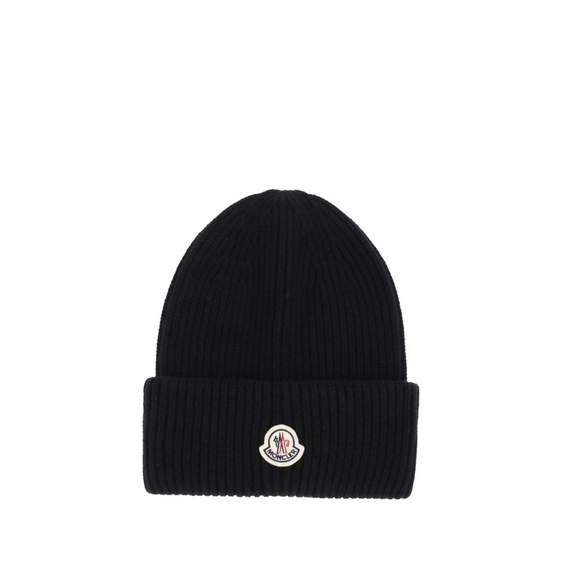 Moncler Beanie Hat with logo|UNI