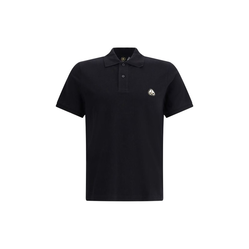 Moose Knuckles Everett Gold Polo Shirt
