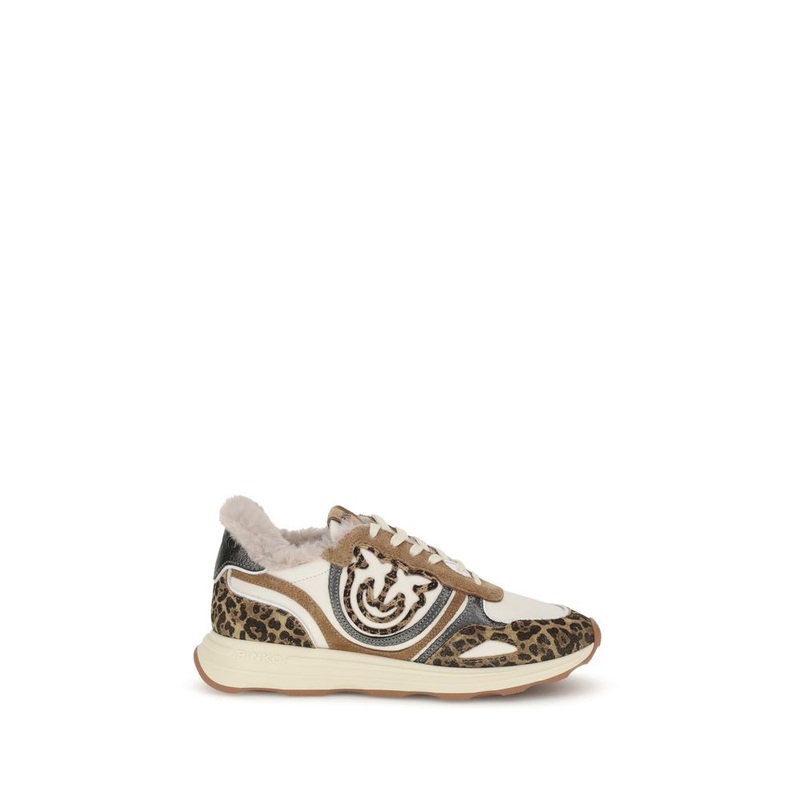 PINKO Zoe 01 Leopard Sneakers|EU36/US6|EU37/US7|EU38/US8|EU39/US9|EU40/US10