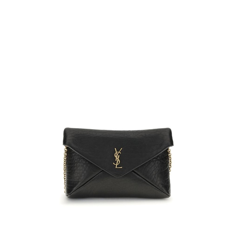 Saint Laurent Cassandre chain Clutch Bag