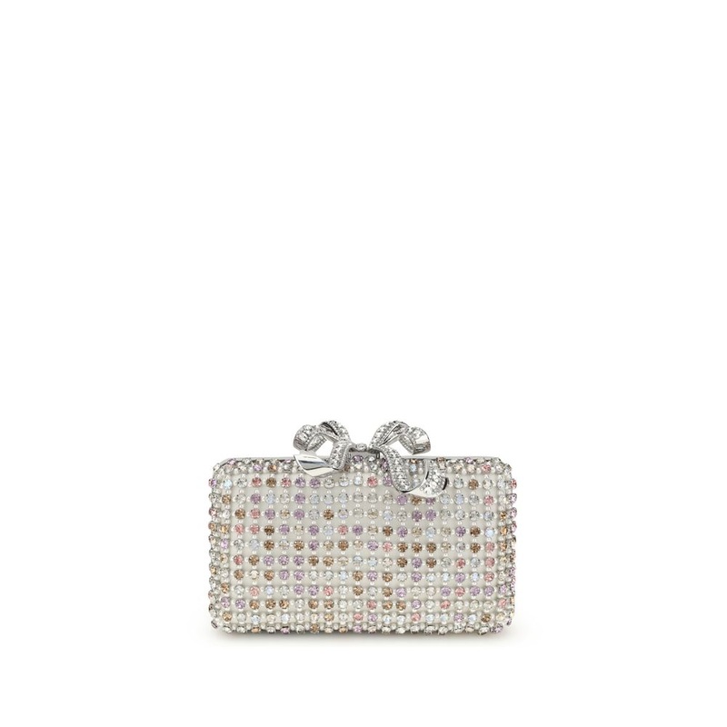 Self-Portrait Multicrystal Clutch Bag