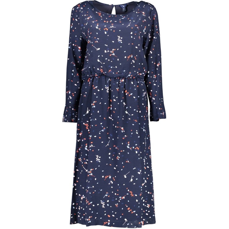 Gant Blue Viscose Women Dress|38