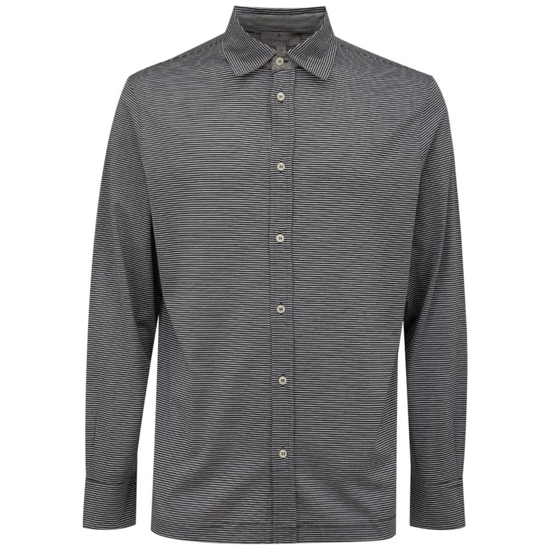 Canali Bicolor Cotton Shirt|IT50 | L