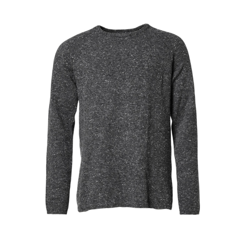 Dolce & Gabbana Gray Wool Knitted Round Neck Pullover Sweater