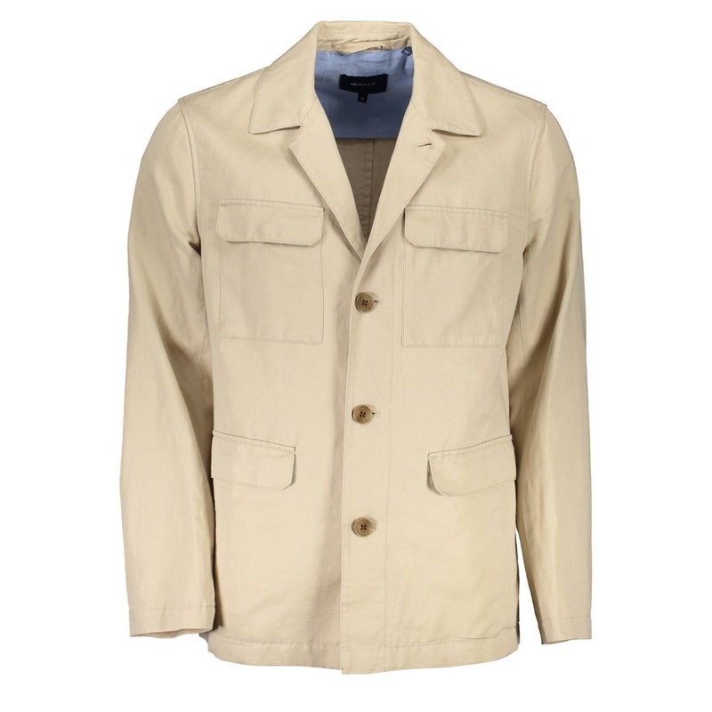 Gant Beige Cotton Jacket|S