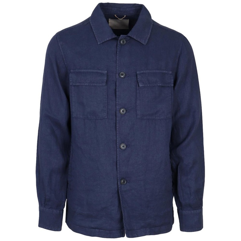 AT.P.CO Blue Linen Shirt|XS|S|XXL