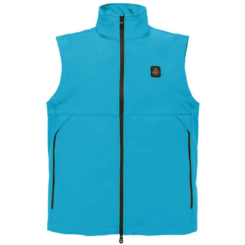 Refrigiwear Light Blue Polyester Men Vest
