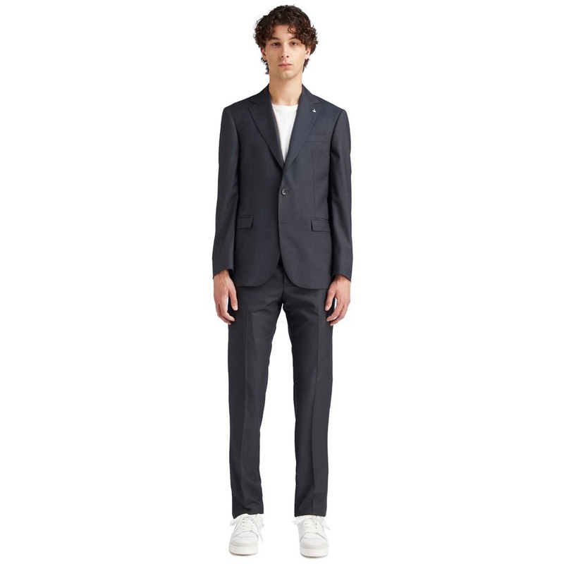 AT.P.CO Gray Polyester Suit|IT56 | 3XL