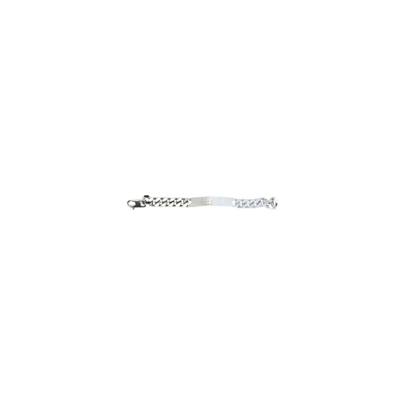 MM6 Minimal Logo Id Tag Bracelet