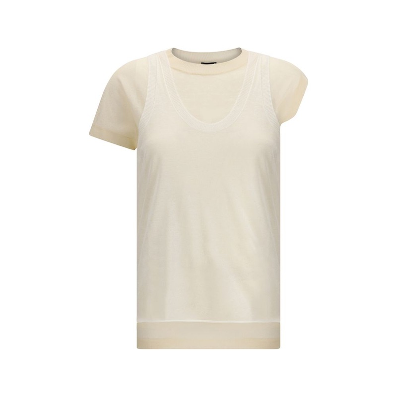 PINKO Knitted T-Shirt|S|XS