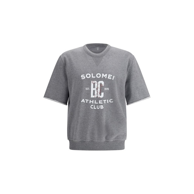 Brunello Cucinelli Short-sleeve Sweatshirt
