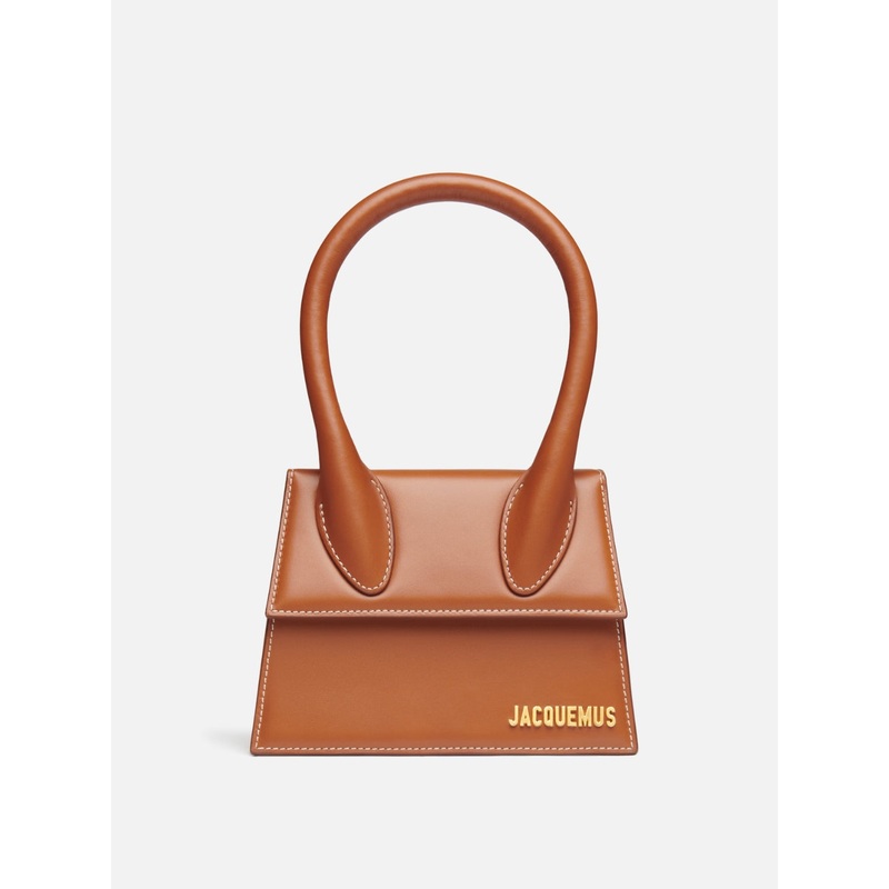Jacquemus Le Chiquito Moyen Brown Bag