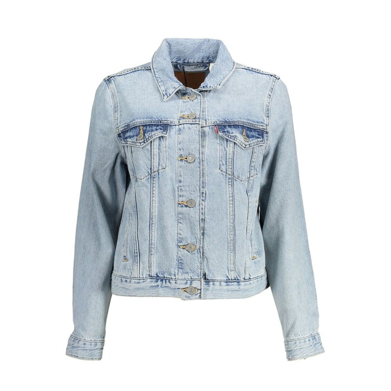 Levi’s Light Blue Cotton Women Jacket