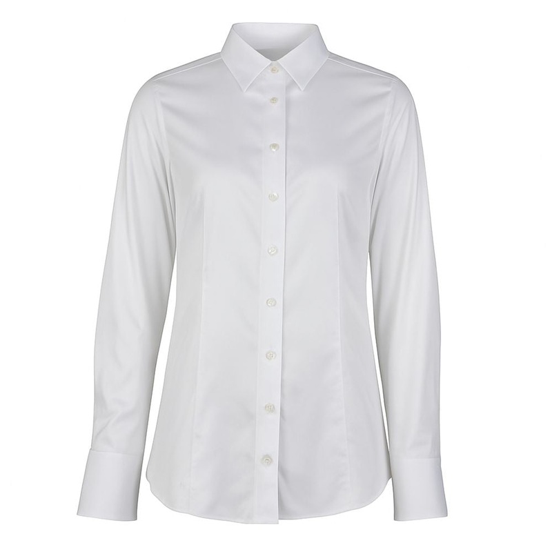 Made in Italy White Cotton Women’s Shirt