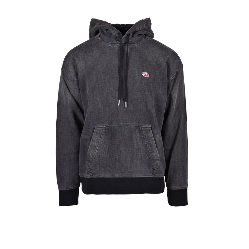 Diesel Gray Cotton Hoody|IT46 | M