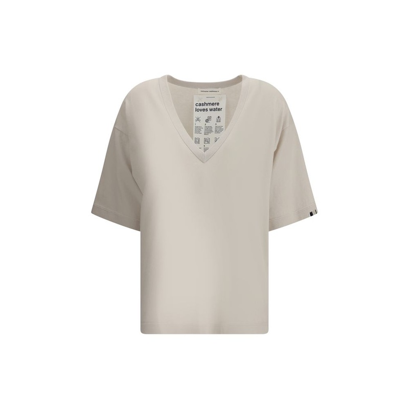 Extreme Cashmere V-Neck cotton Top