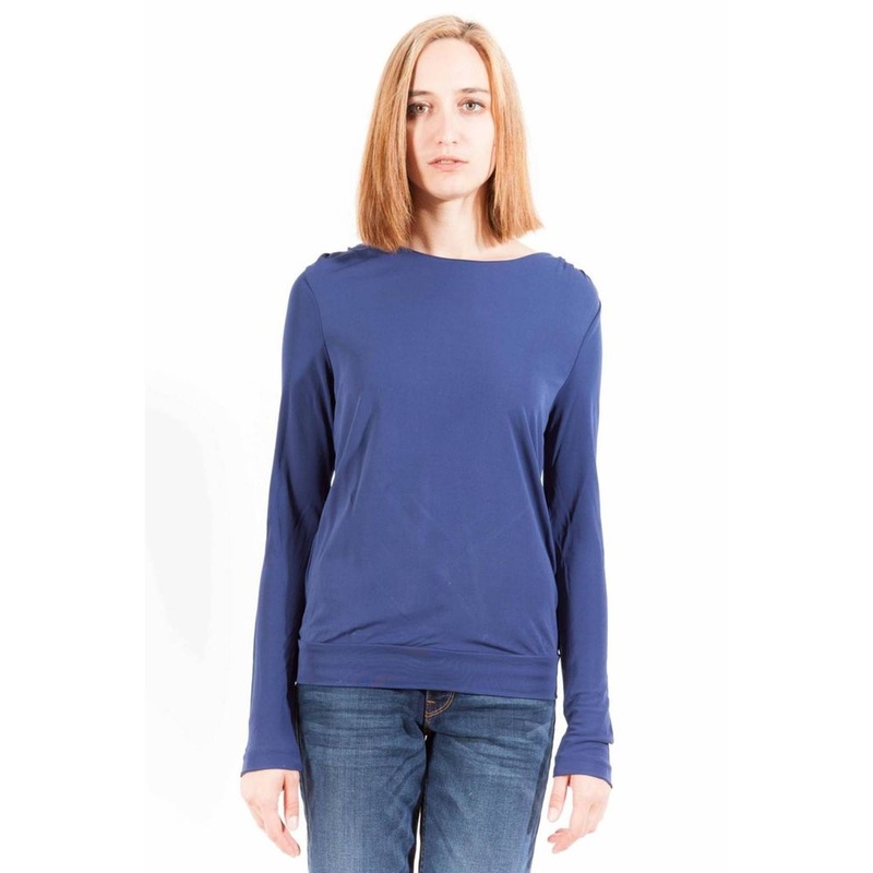 Gant Blue Viscose Women T-Shirt