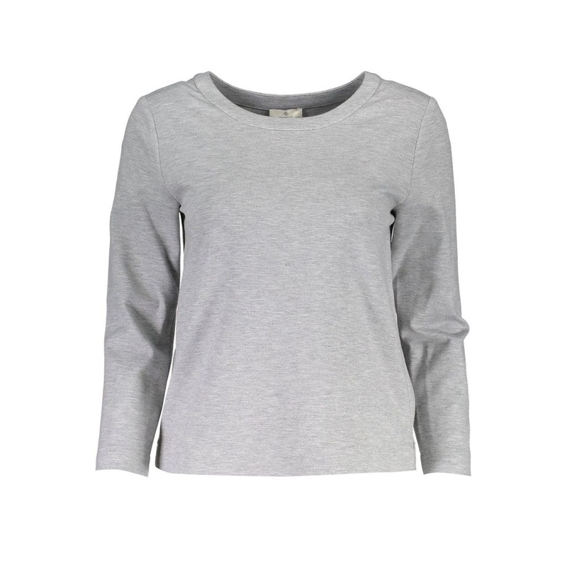 Gant Gray Elastane Unisex Sweatshirt