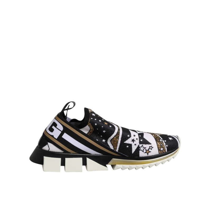 Dolce & Gabbana Multicolor Sorrento Low Top Sneakers Shoes