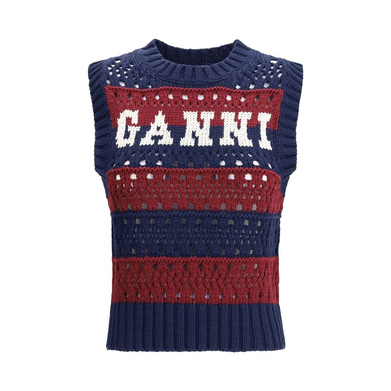 Ganni Striped Vest|L|M|S