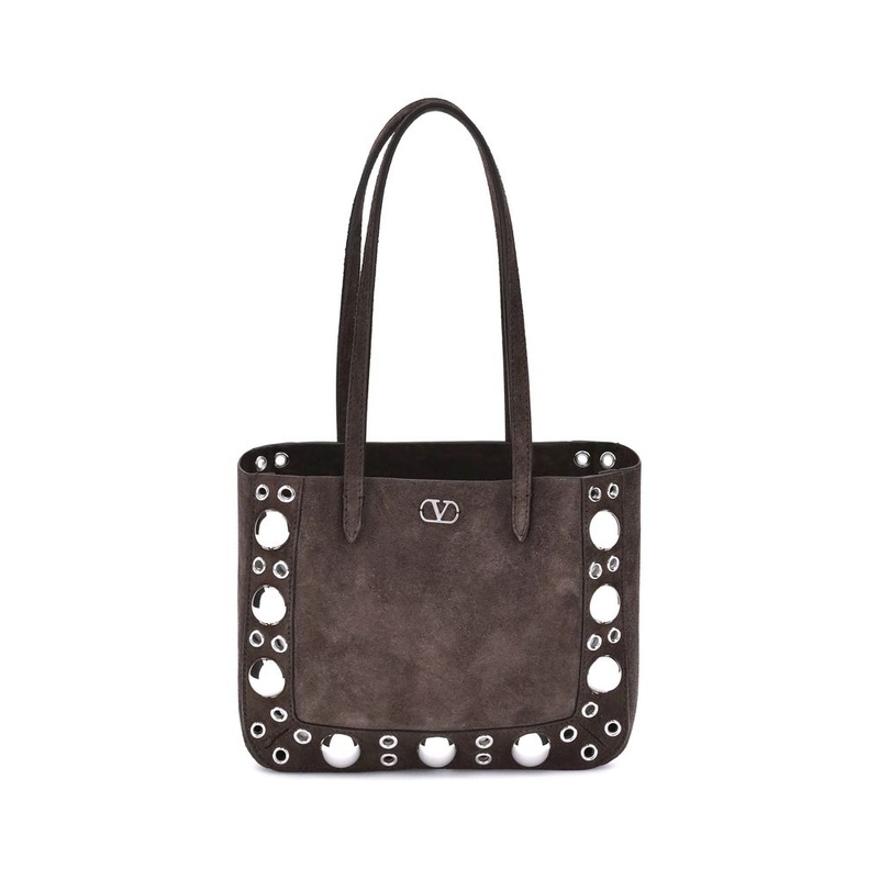 Valentino Garavani Suede Nellcte Tote Bag