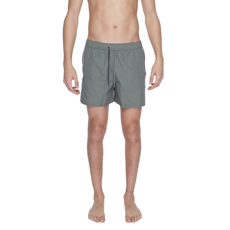 Emporio Armani Underwear Green Polyester Swim Short