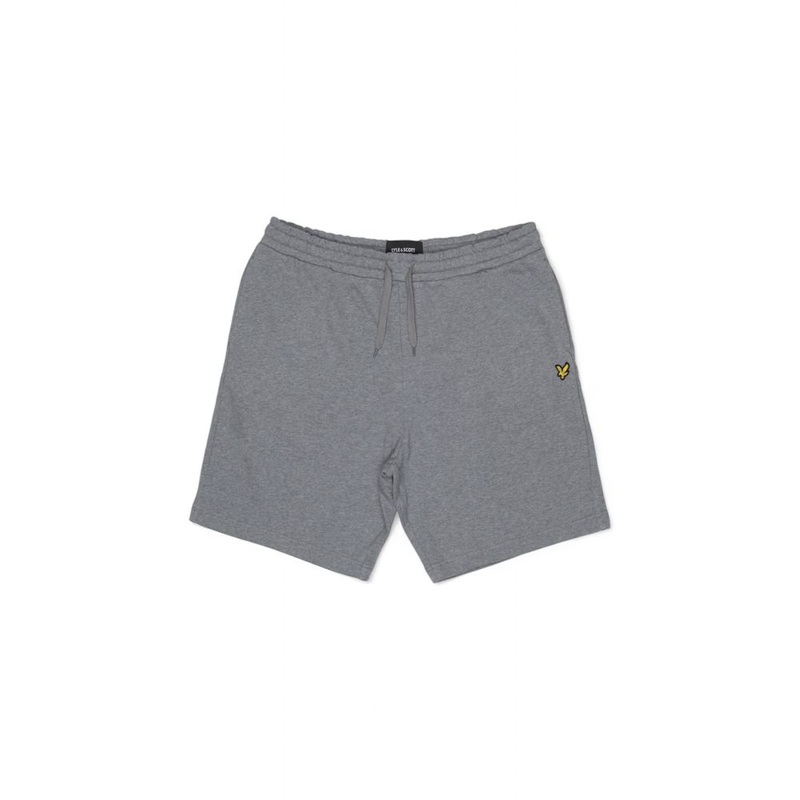Lyle & Scott Gray Cotton Bermuda