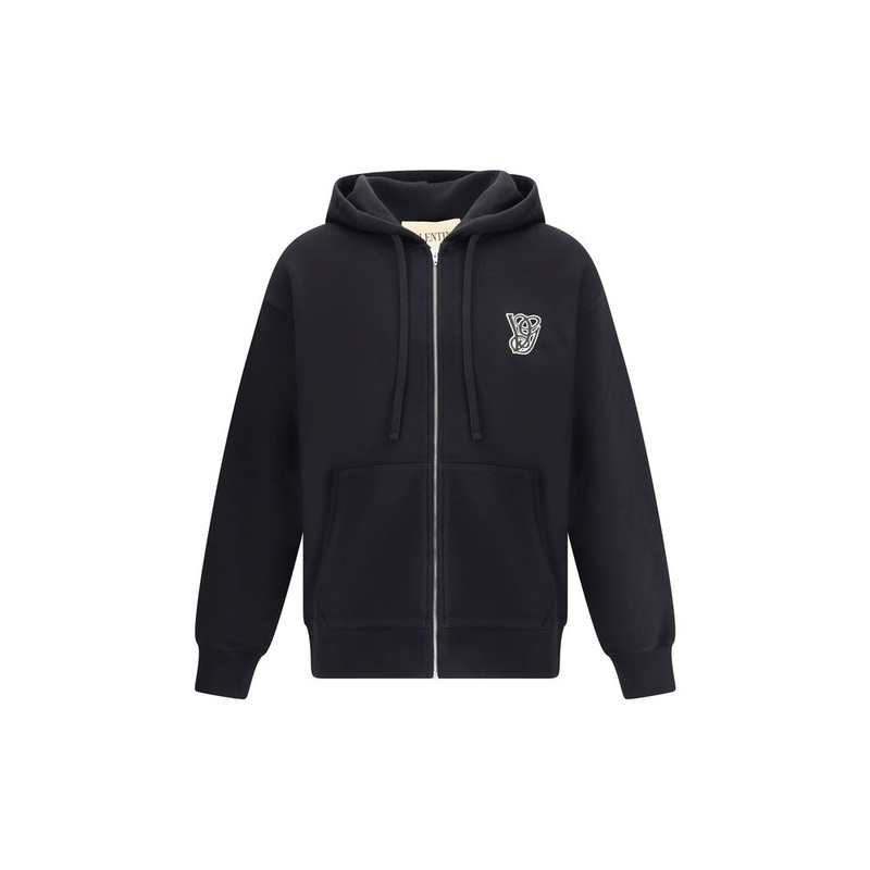 Valentino Logoed Hoodie|L|S|M