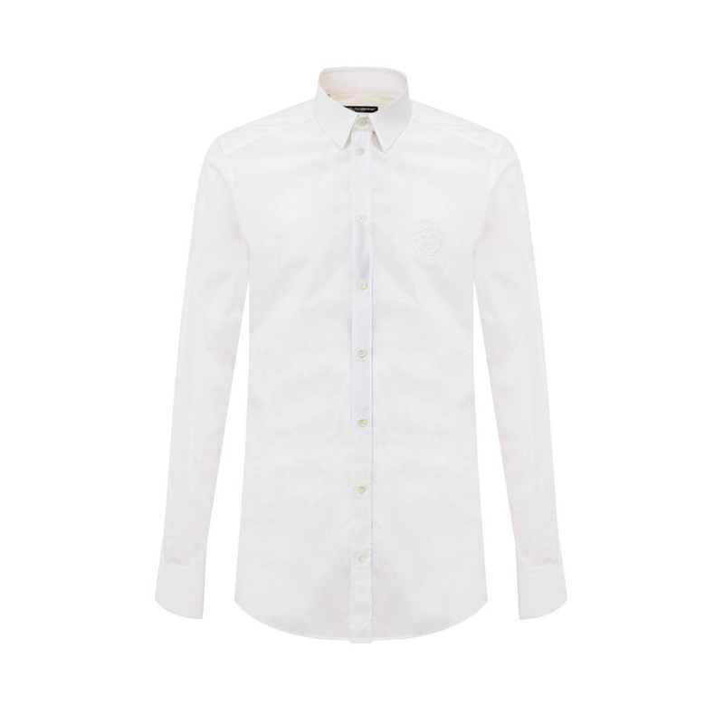 Dolce & Gabbana White Cotton Shirt