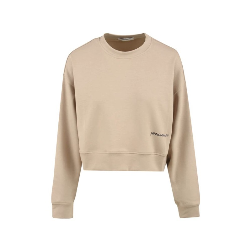 Hinnominate Beige Polyester Sweater