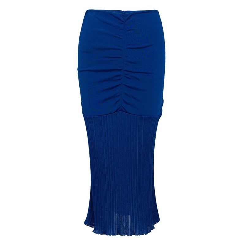 Tom Ford Blue Viscose Midi|S
