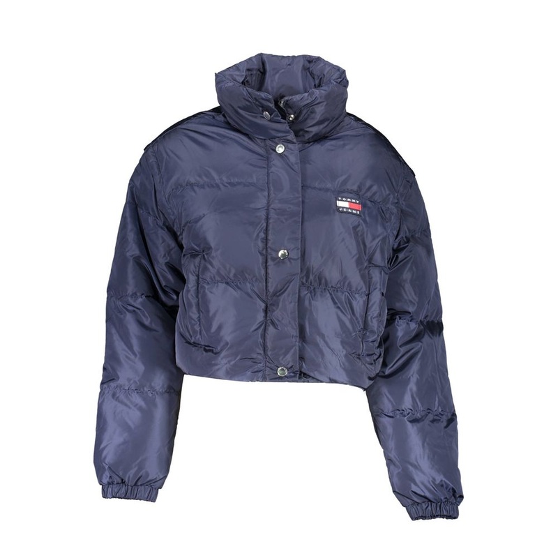 Tommy Hilfiger Blue Polyamide Jackets & Coat