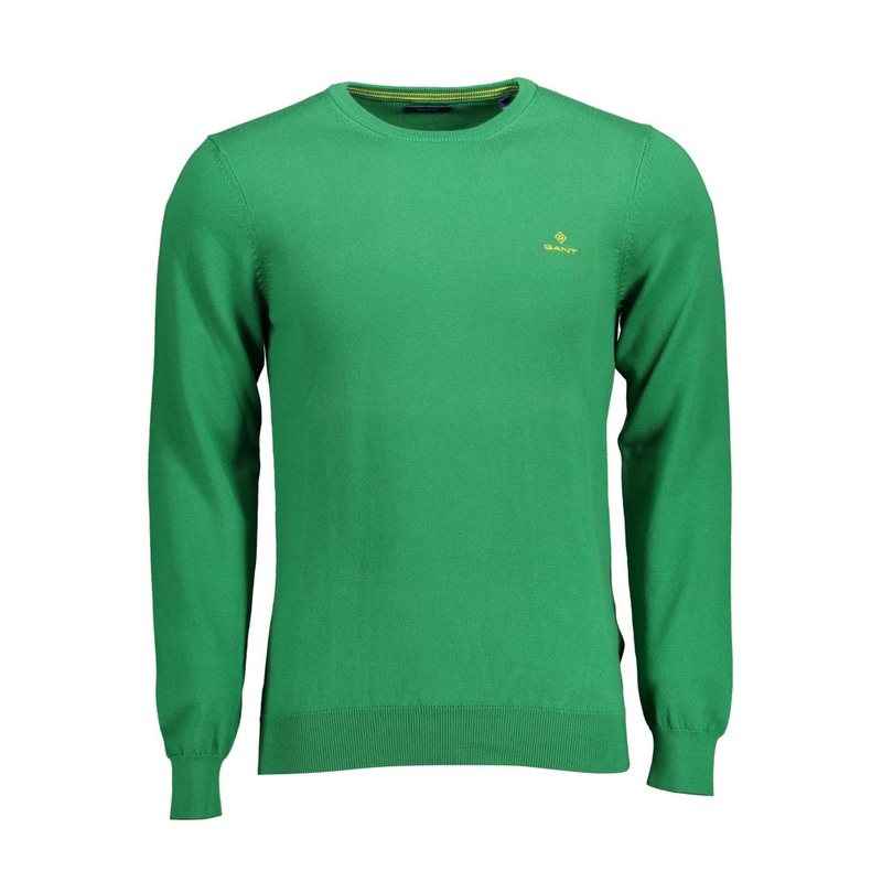 Gant Green Cotton Sweater|XS