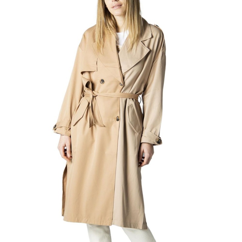 Only Beige Polyester Jackets & Coat