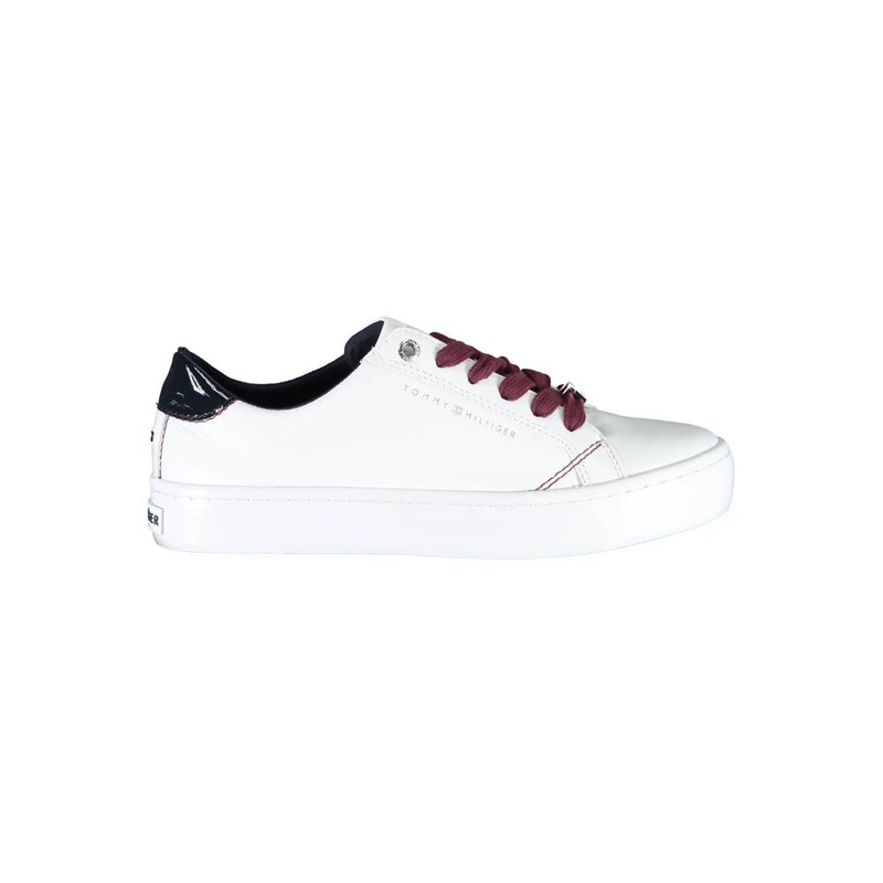 Tommy Hilfiger White Leather Sneaker