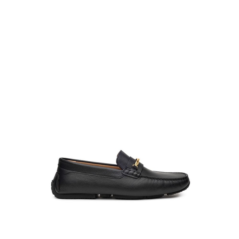 Bally Black Leather Moccassin|7