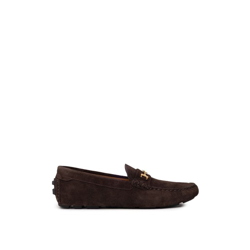 Bally Brown Leather Moccassin|10.5|EU41/US8